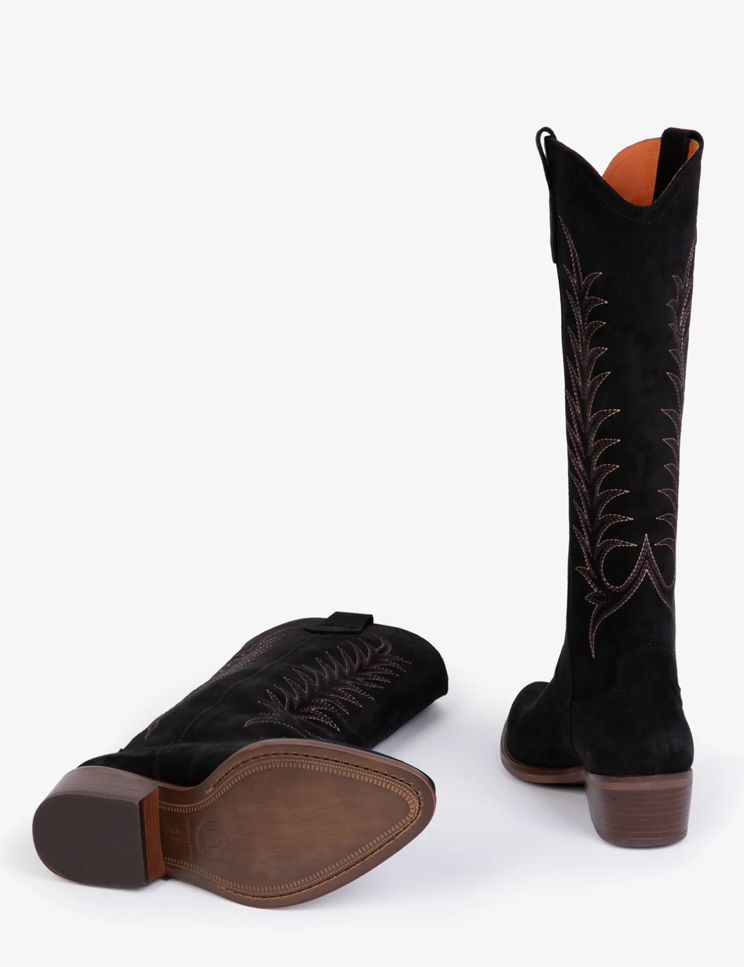 BOY Penelope Chilvers Heeled Boots | Cowboy Boots*Blanca Suede Embroidered Boot