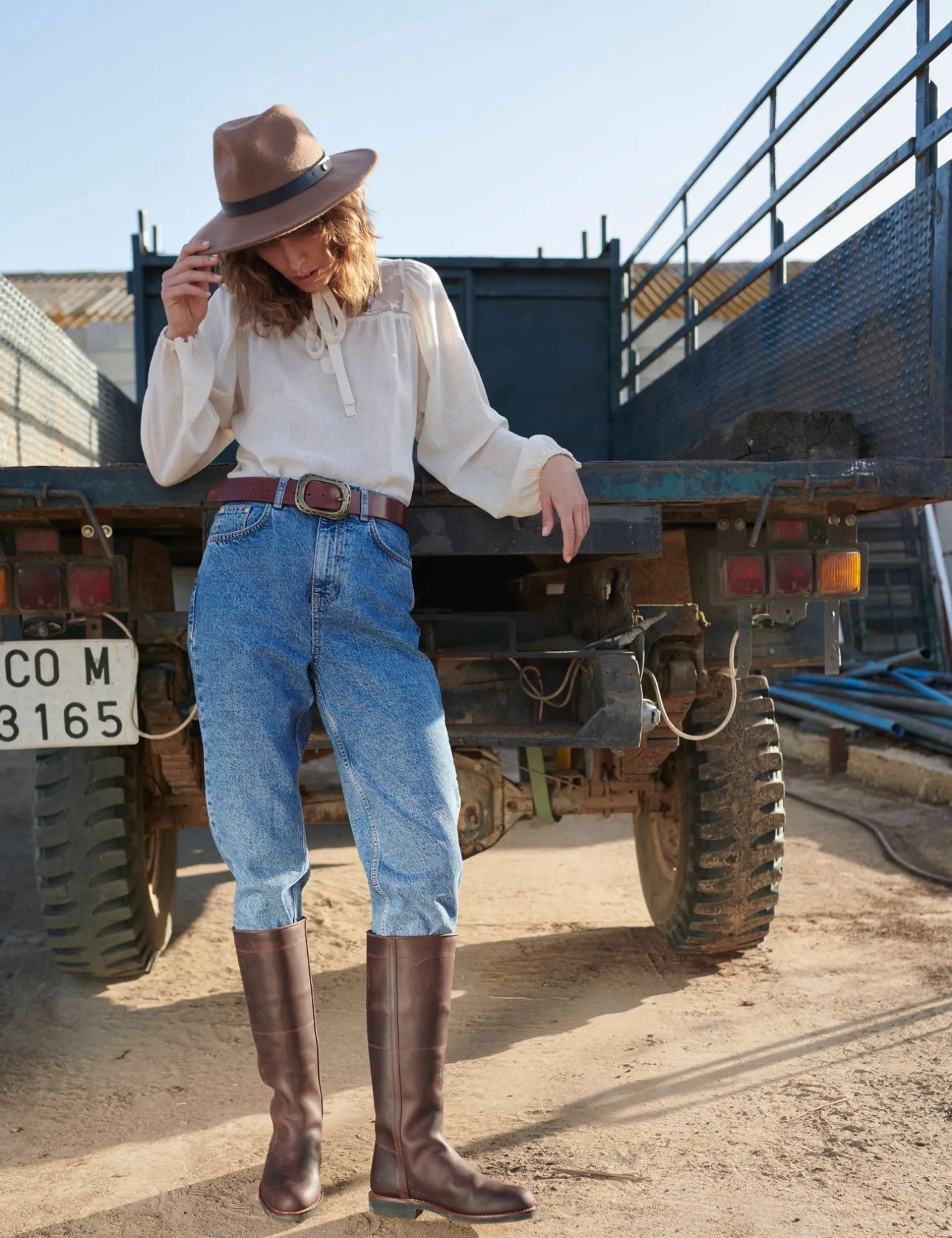 Penelope Chilvers Belts*Bronze Buckle Belt