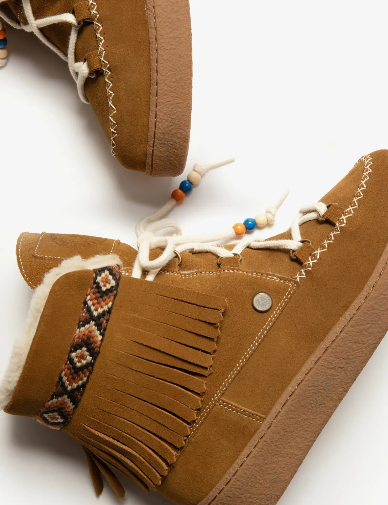 Penelope Chilvers Winter Boots | Wool & Shearling*Cabin Suede Wool-Lined Boot