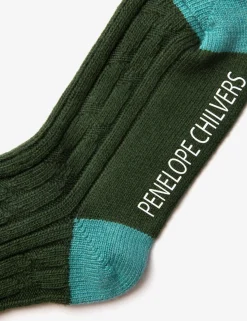 Penelope Chilvers Socks & Tights | Winter Accessories*Cashmere Cable Boot Socks