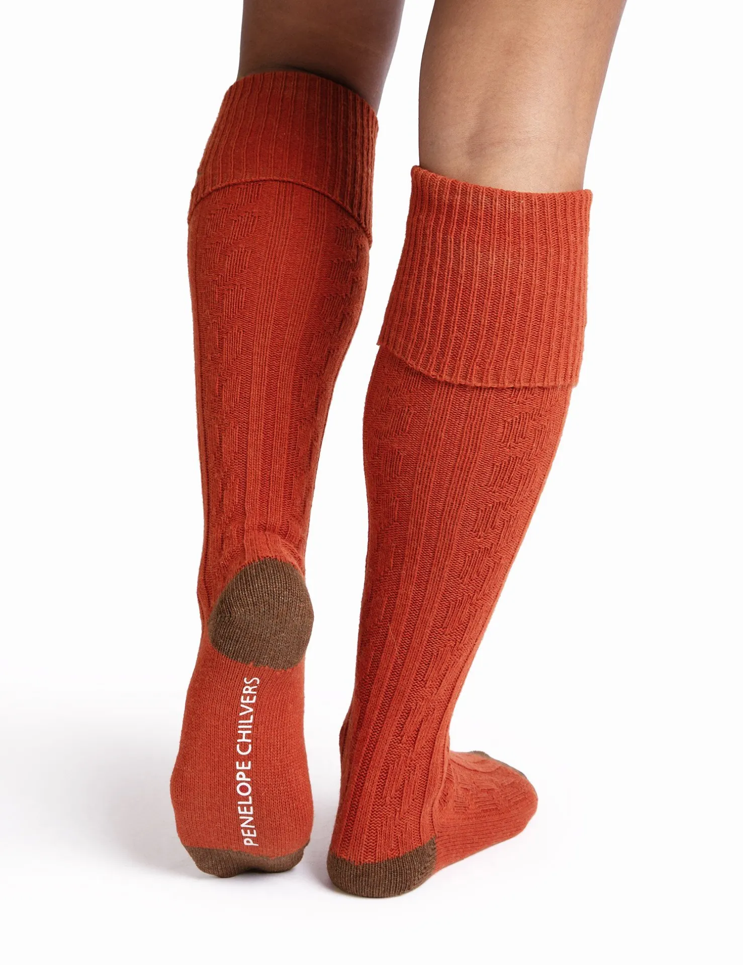 Penelope Chilvers Socks & Tights*Cashmere Cable Boot Socks