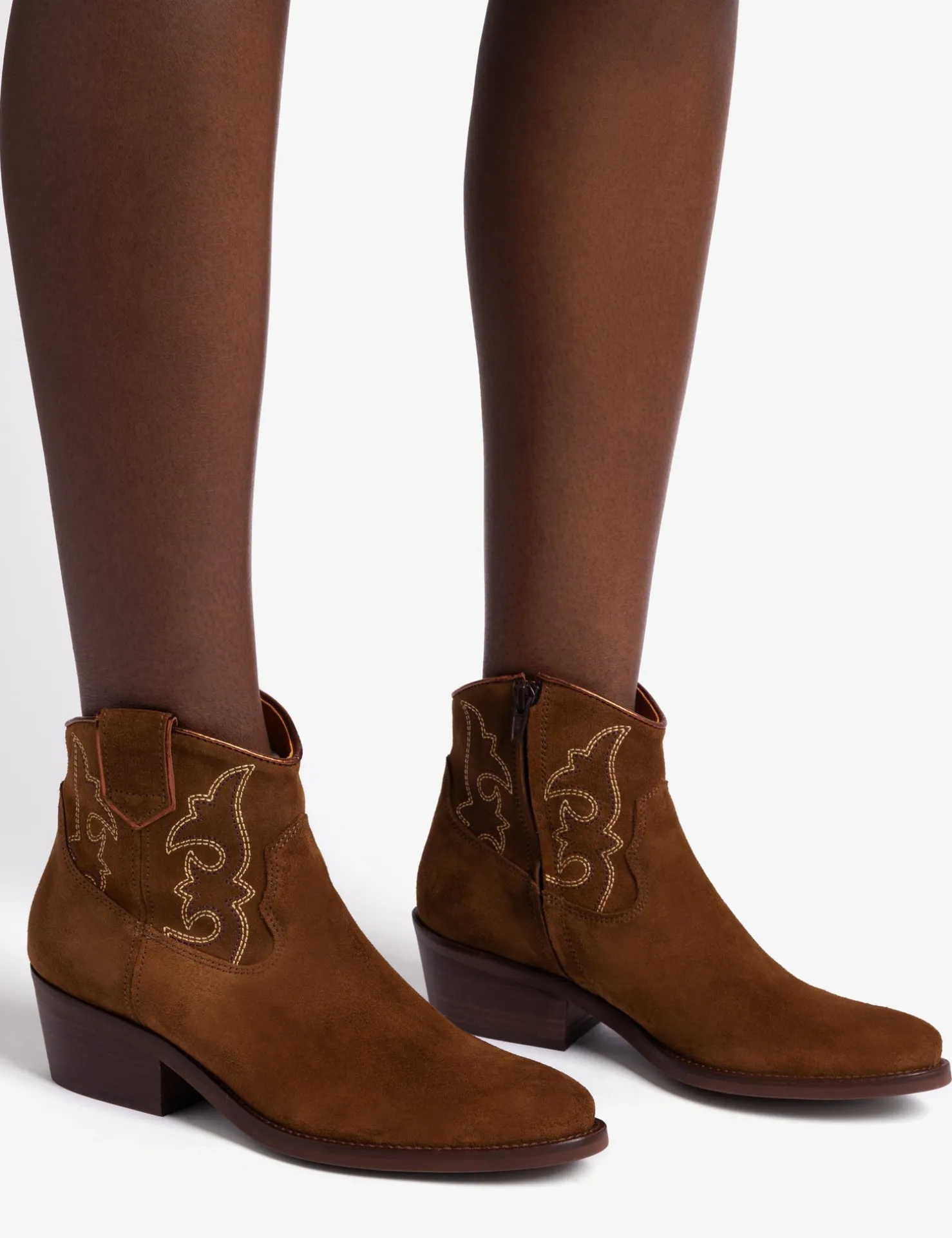 BOY Penelope Chilvers Heeled Boots | Cowboy Boots*Cassidy Suede Embroidered Boot