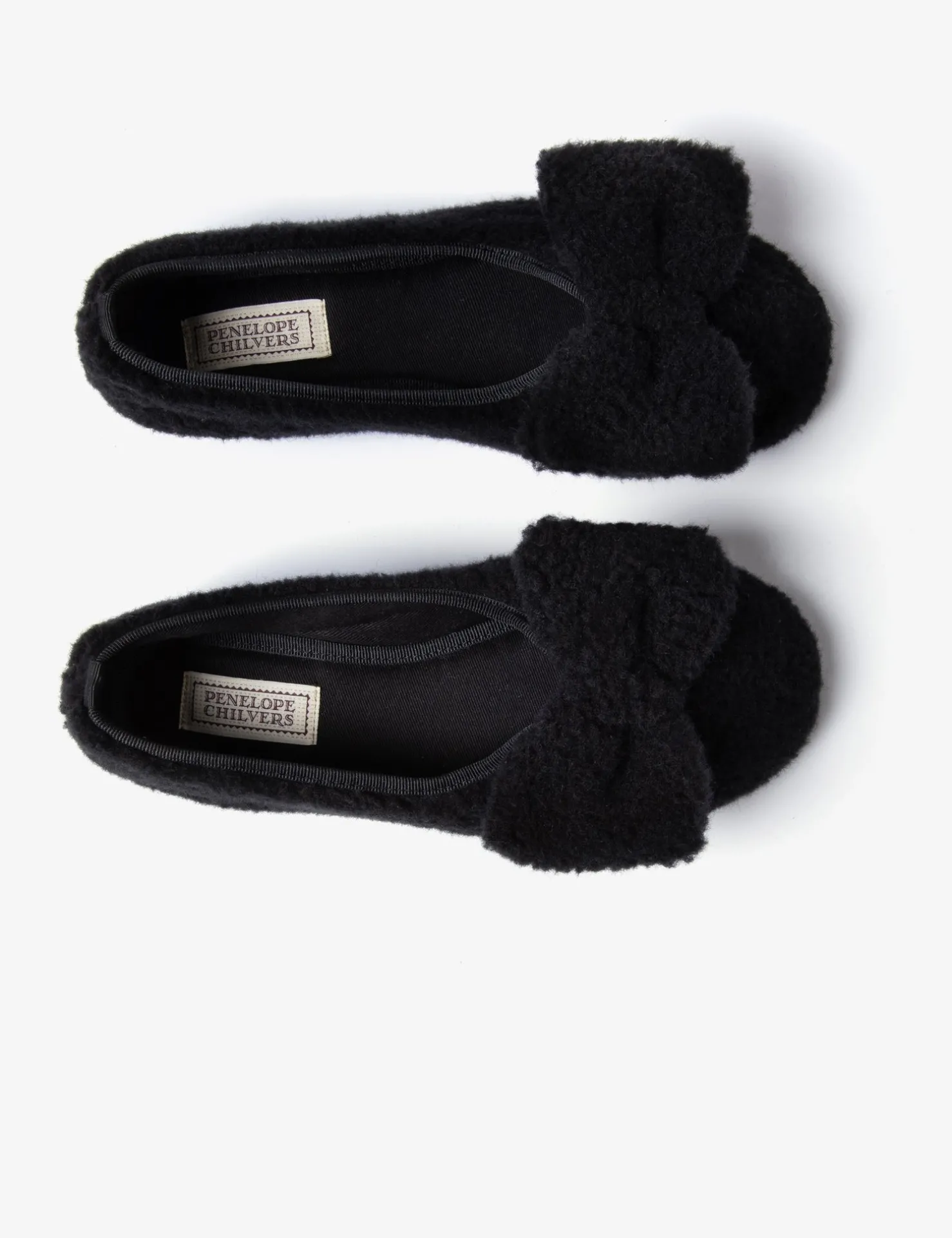 Penelope Chilvers Slippers*Celeste Shearling Bow Slipper