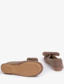 Penelope Chilvers Slippers*Celeste Shearling Bow Slipper