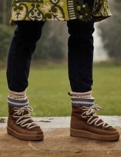 Penelope Chilvers Winter Boots | Wool & Shearling*Cosmos Suede Boot