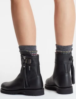 Penelope Chilvers Goodyear Welt Boots | Equestrian Boots*Cropped Leather Tassel Boot