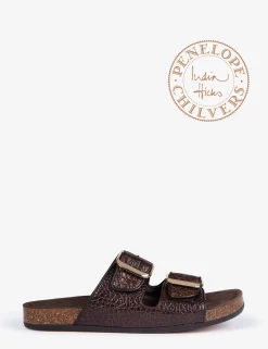 Penelope Chilvers Slides | Sandals*Faro Pool Slide (Bahamas Moc-Croc Pool Slide)