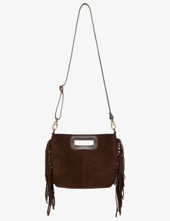 Penelope Chilvers Bags*Fringe Handy Suede Bag