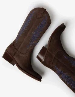 BOY Penelope Chilvers Heeled Boots | Cowboy Boots*Goldie Embroidered Cowboy Boot