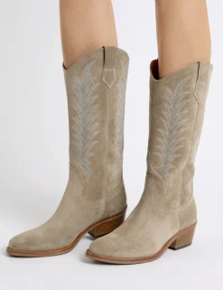 BOY Penelope Chilvers Heeled Boots | Cowboy Boots*Goldie Embroidered Cowboy Boot