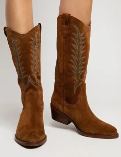 BOY Penelope Chilvers Cowboy Boots | Long Boots*Goldie Embroidered Cowboy Boot
