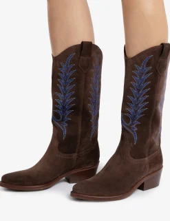 BOY Penelope Chilvers Heeled Boots | Cowboy Boots*Goldie Embroidered Cowboy Boot