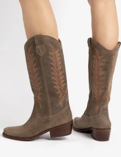 BOY Penelope Chilvers Heeled Boots | Cowboy Boots*Goldie Embroidered Cowboy Boot