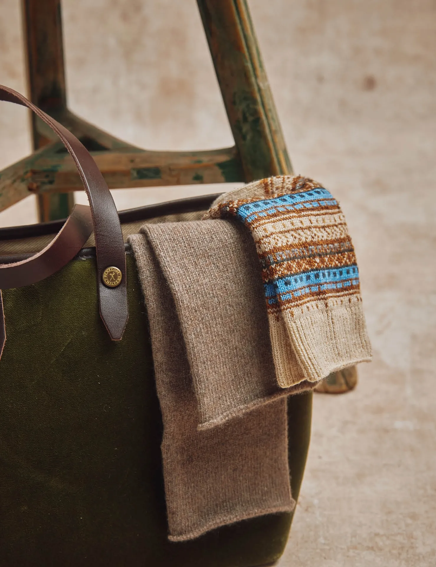 Penelope Chilvers Winter Accessories*Hadrian Cashmere Mittens