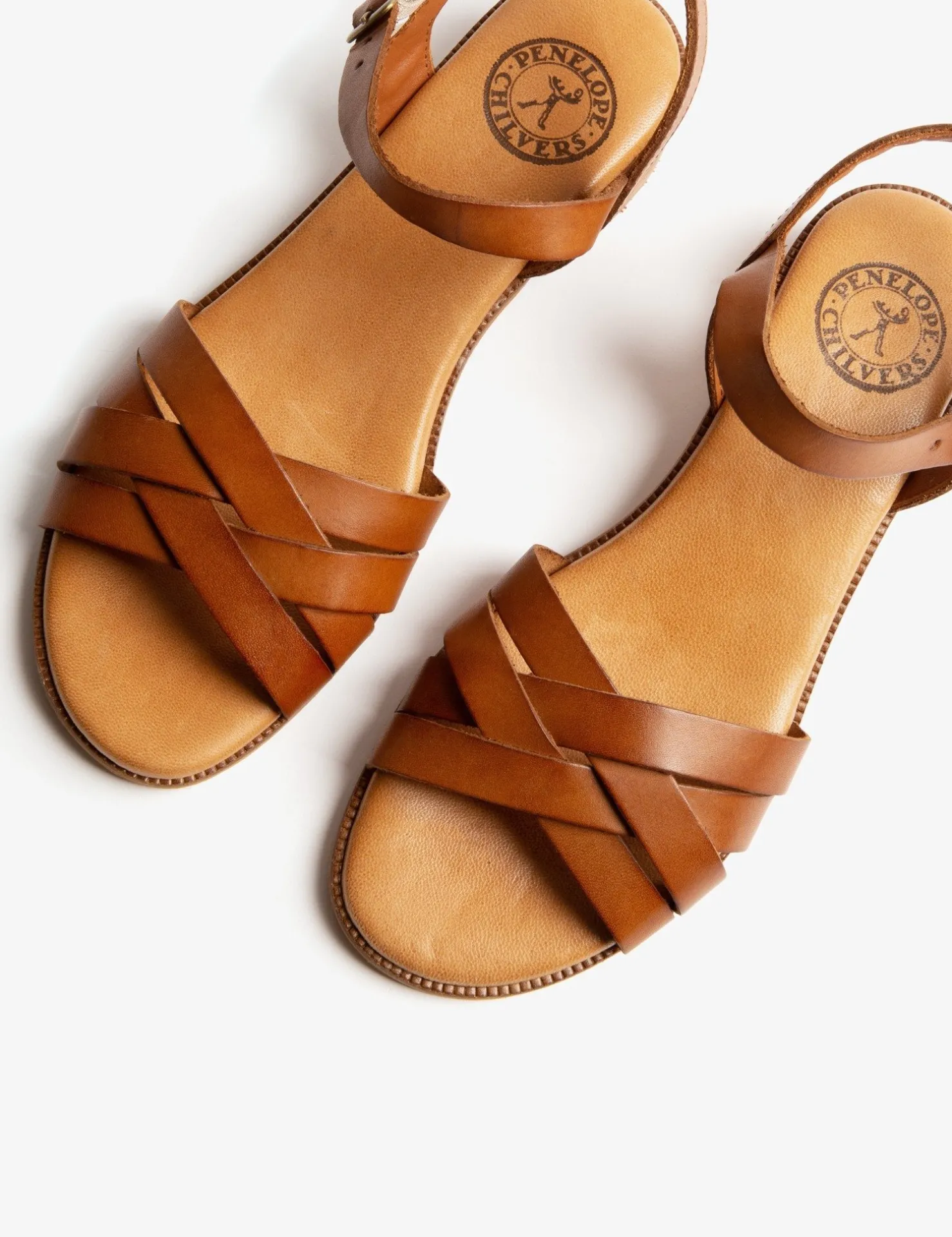 Penelope Chilvers Heeled Shoes | Sandals*Heeled Shepherdess Leather Sandal