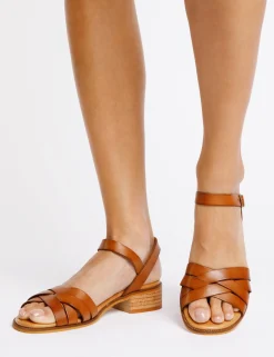 Penelope Chilvers Heeled Shoes | Sandals*Heeled Shepherdess Leather Sandal