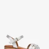 Penelope Chilvers Heeled Shoes | Sandals*Heeled Shepherdess Metallic Leather Sandal