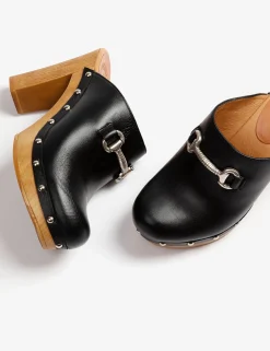 Penelope Chilvers Clogs | Heeled Shoes*High Horsebit Leather Clog