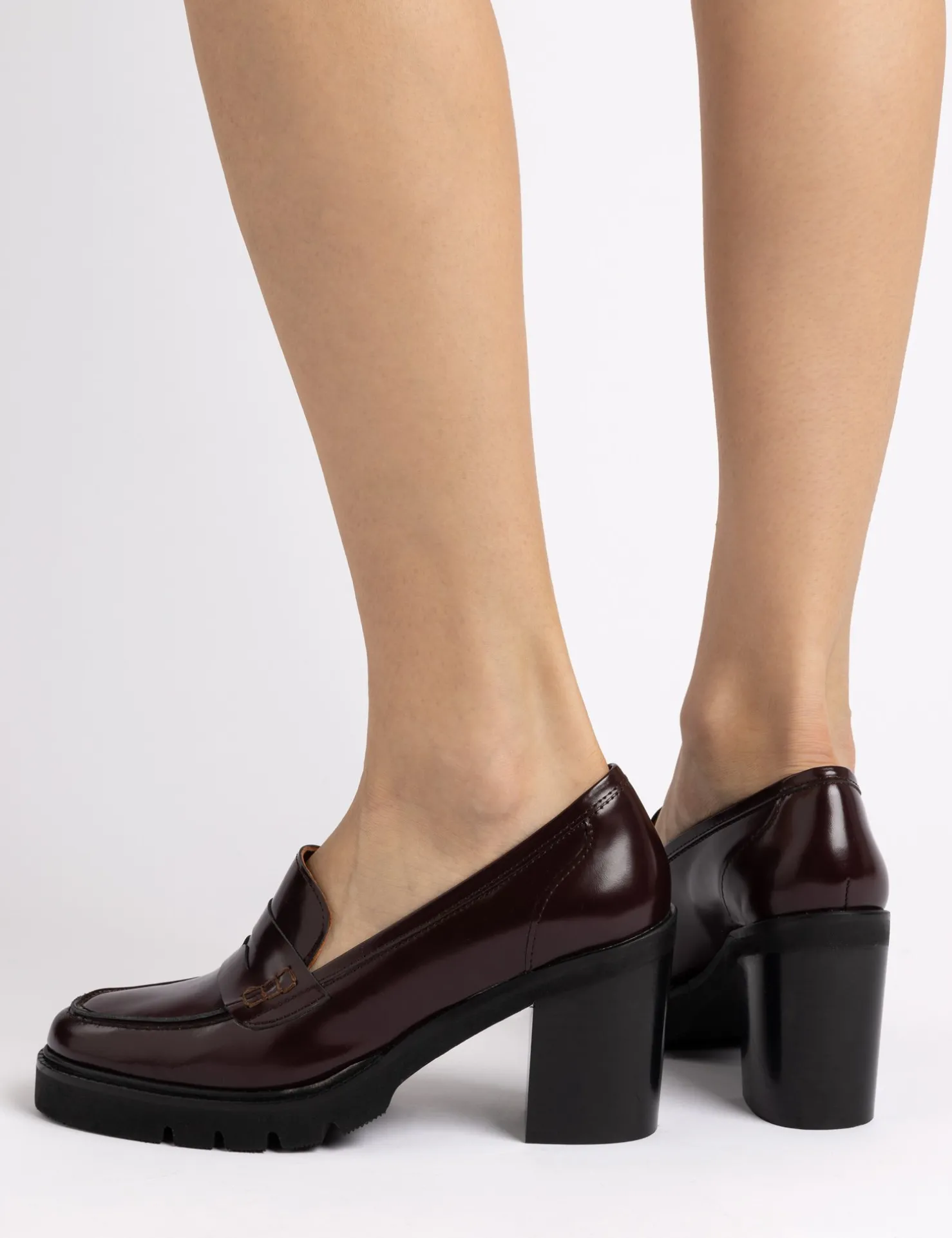Penelope Chilvers Loafers | Heeled Shoes*High Stirling Leather Loafer
