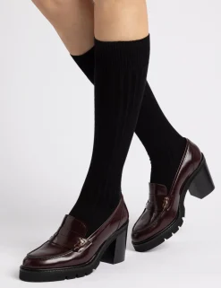 Penelope Chilvers Loafers | Heeled Shoes*High Stirling Leather Loafer
