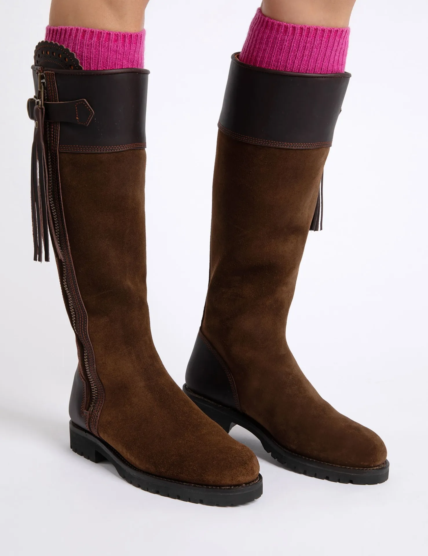 Penelope Chilvers Winter Boots | Goodyear Welt Boots*Inclement Long Tassel Boot