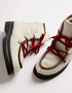 Penelope Chilvers Lace Up Boots | Wool & Shearling*Incredible Boot