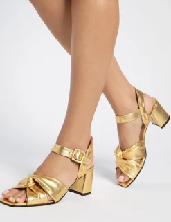 Penelope Chilvers Heeled Shoes | Sandals*Infinity Metallic Sandal