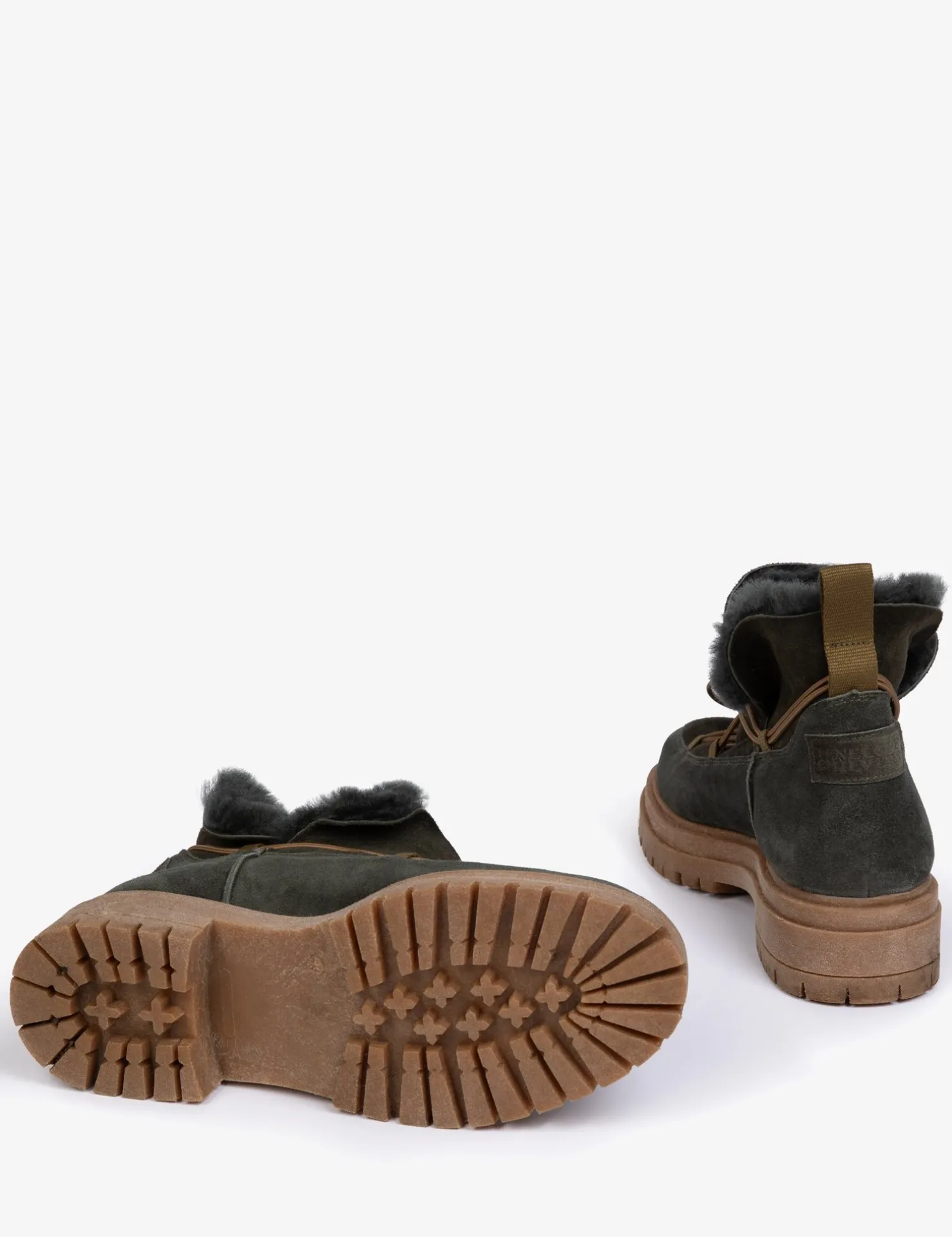 Penelope Chilvers Winter Boots | Wool & Shearling*Lomond Suede Shearling-Lined Boot