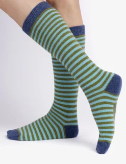Penelope Chilvers Socks & Tights | Winter Accessories*Long Lambswool Candy Stripe Sock