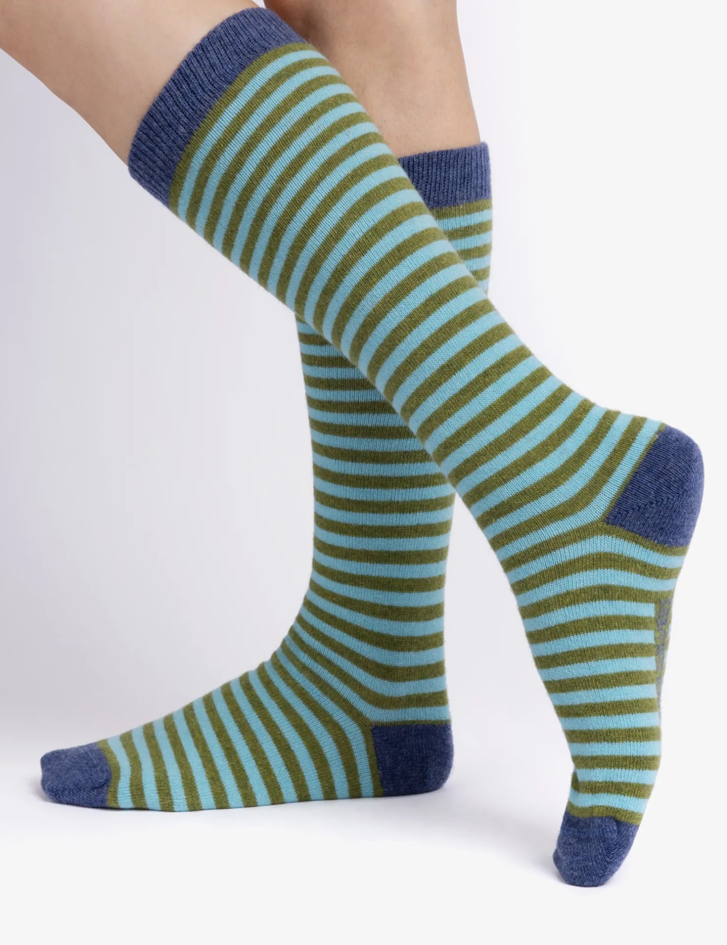 Penelope Chilvers Socks & Tights | Winter Accessories*Long Lambswool Candy Stripe Sock