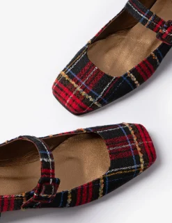 Penelope Chilvers Heeled Shoes | Mary Janes*Low Mary Jane Tartan Shoe