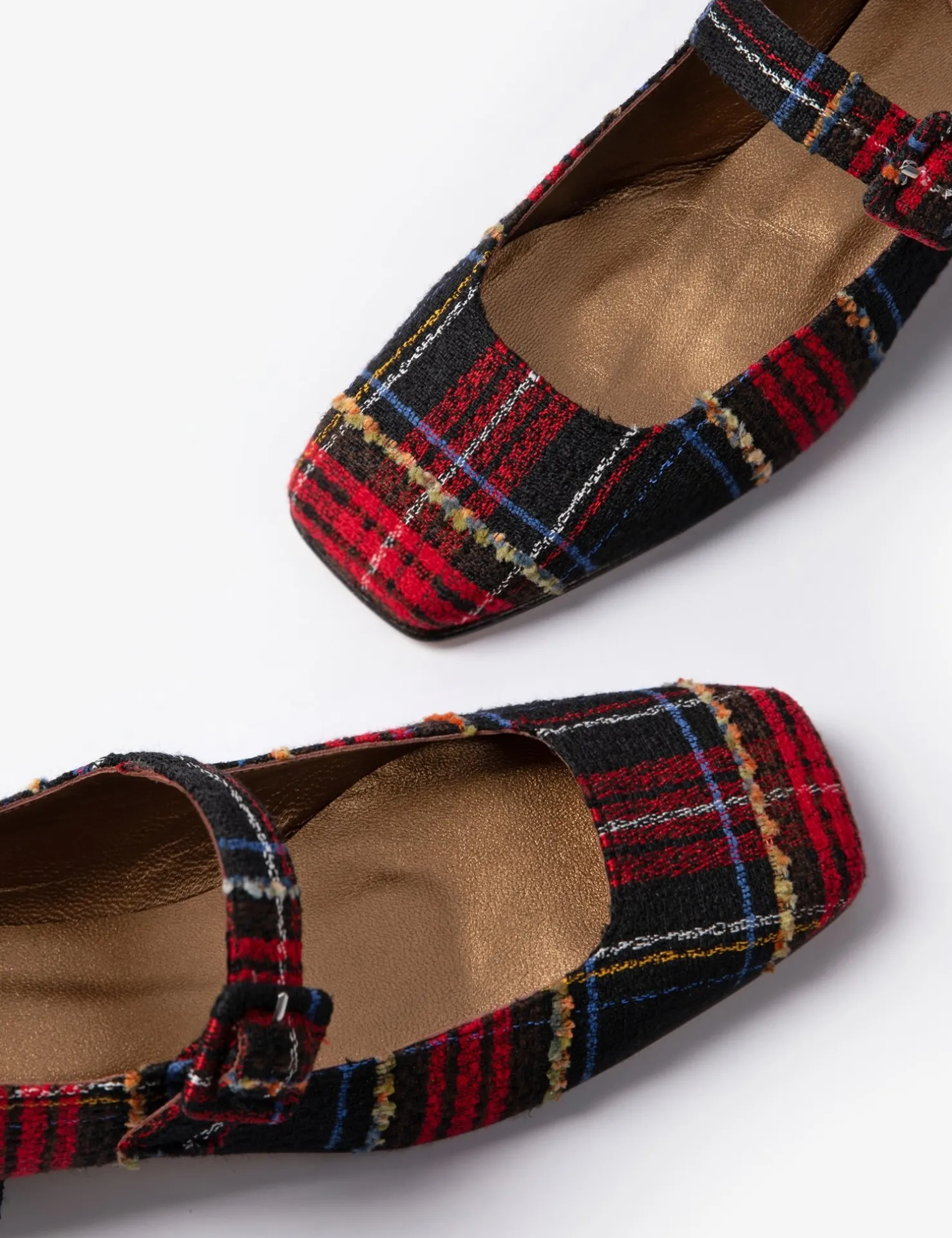 Penelope Chilvers Heeled Shoes | Mary Janes*Low Mary Jane Tartan Shoe