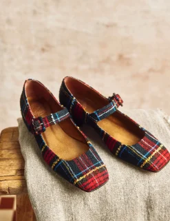 Penelope Chilvers Heeled Shoes | Mary Janes*Low Mary Jane Tartan Shoe