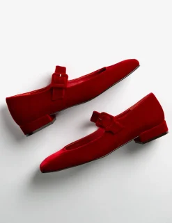 Penelope Chilvers Mary Janes*Low Mary Jane Velvet Shoe