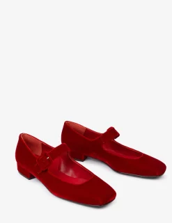 Penelope Chilvers Mary Janes*Low Mary Jane Velvet Shoe