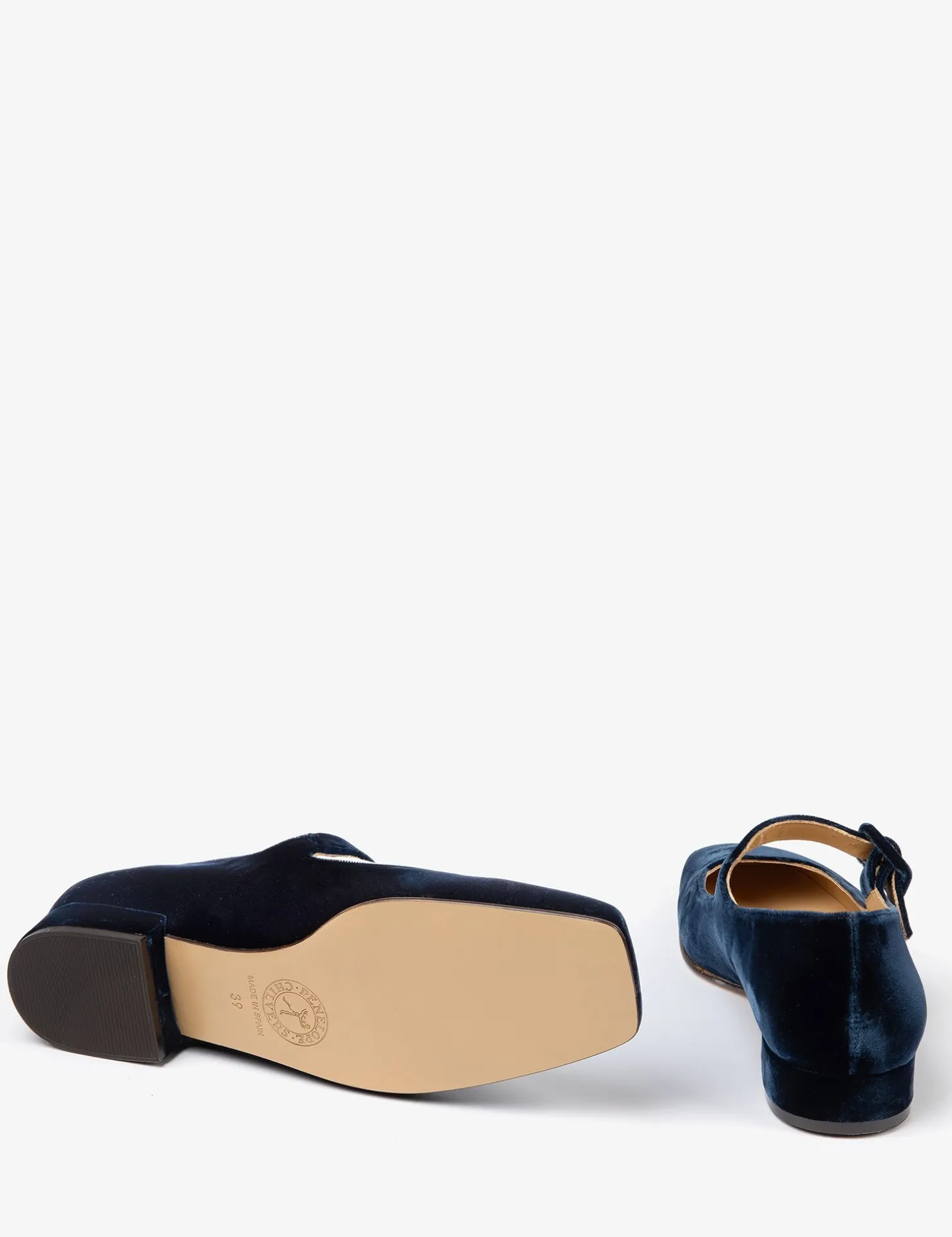 Penelope Chilvers Heeled Shoes | Mary Janes*Low Mary Jane Velvet Shoe