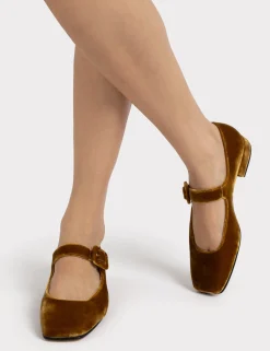 Penelope Chilvers Mary Janes*Low Mary Jane Velvet Shoe