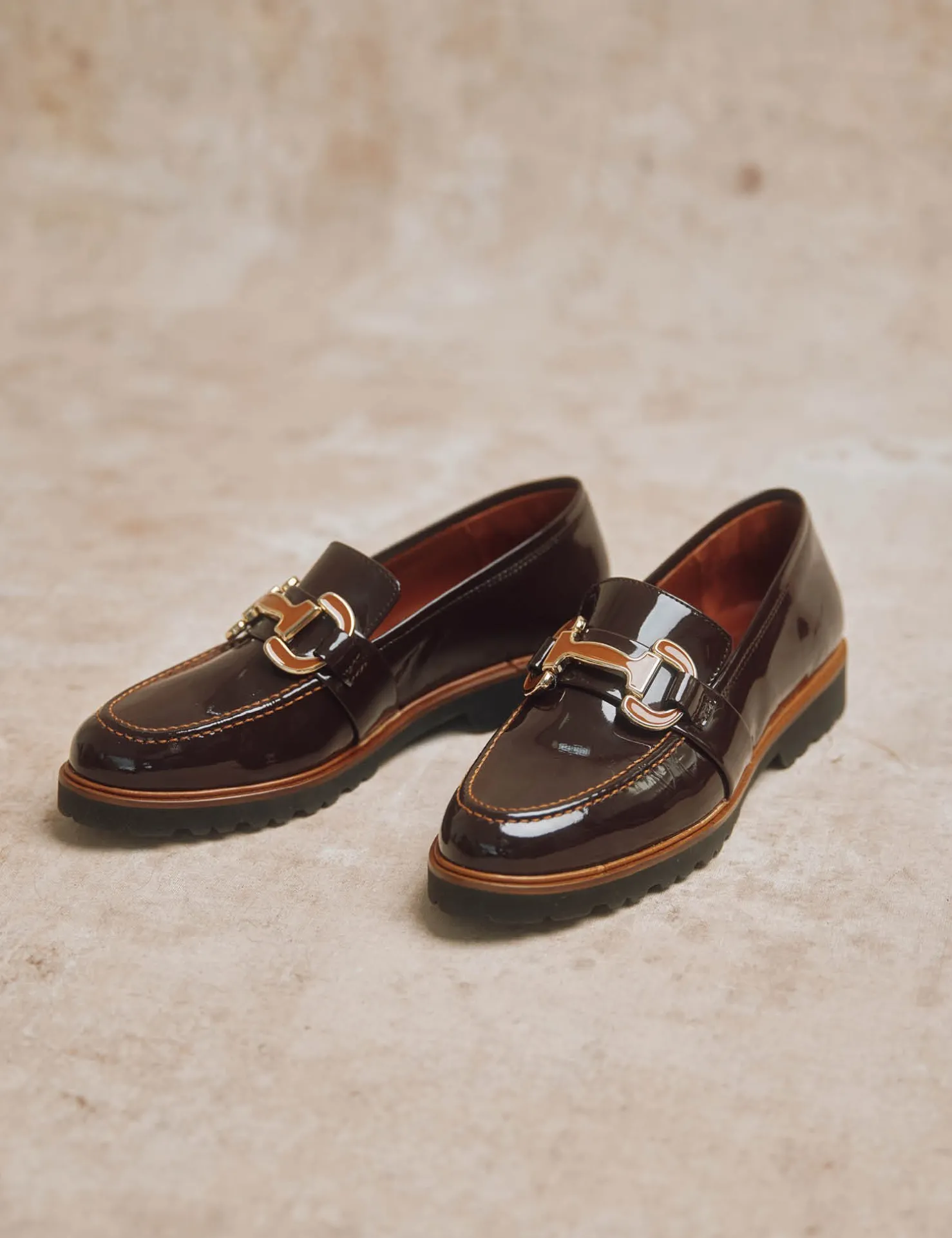 Penelope Chilvers Loafers*Low Monti Patent Loafer