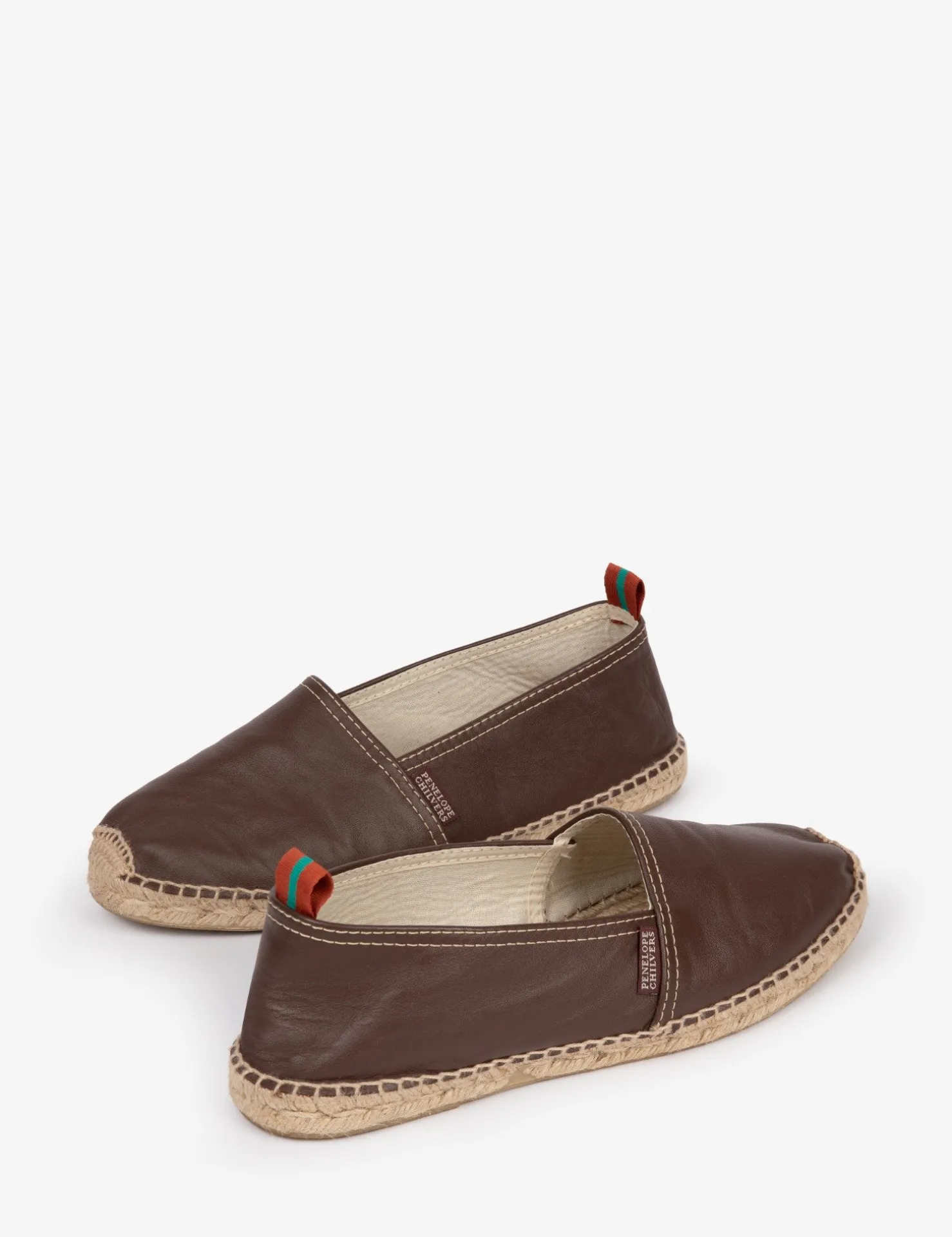 Penelope Chilvers Mens*Mens Flat Leather Espadrille