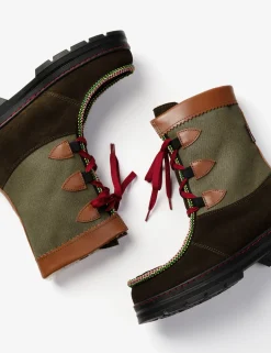 Penelope Chilvers Winter Boots | Lace Up Boots*Midcalf Intrepid Suede Shearling-Lined Boot
