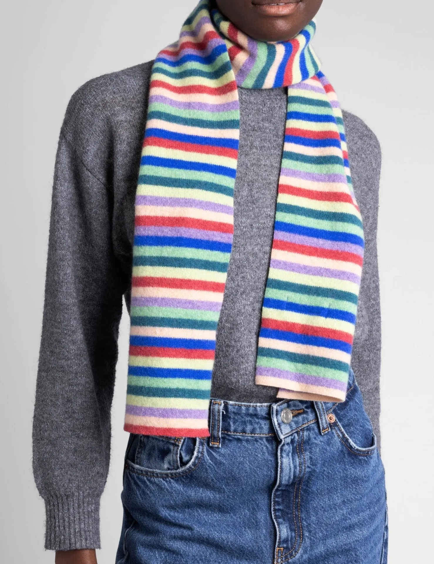 Penelope Chilvers Winter Accessories*Miro Wool Stripe Scarf