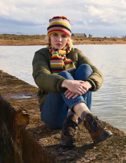 Penelope Chilvers Winter Accessories*Miro Wool Stripe Scarf