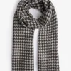 Penelope Chilvers Winter Accessories*Oban Houndstooth Scarf