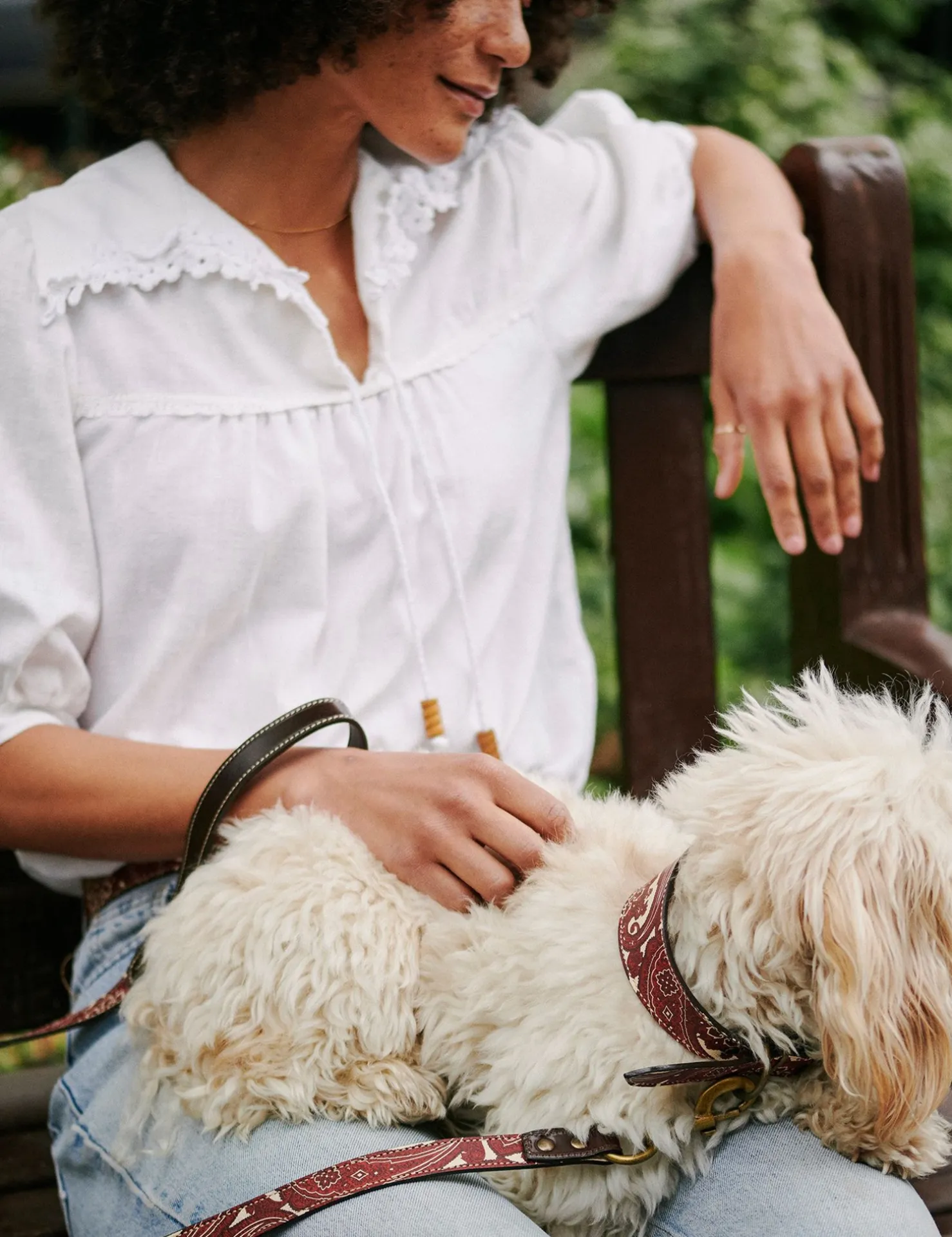 Penelope Chilvers Dog Accessories*Paisley Dog Collar