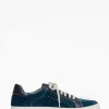 Penelope Chilvers Trainers*Paradise Velvet/Metallic Trainer