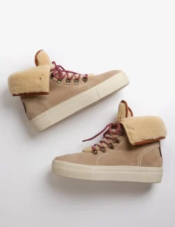 Penelope Chilvers Winter Boots | Lace Up Boots*Phoenix Wool-Lined Suede Boot