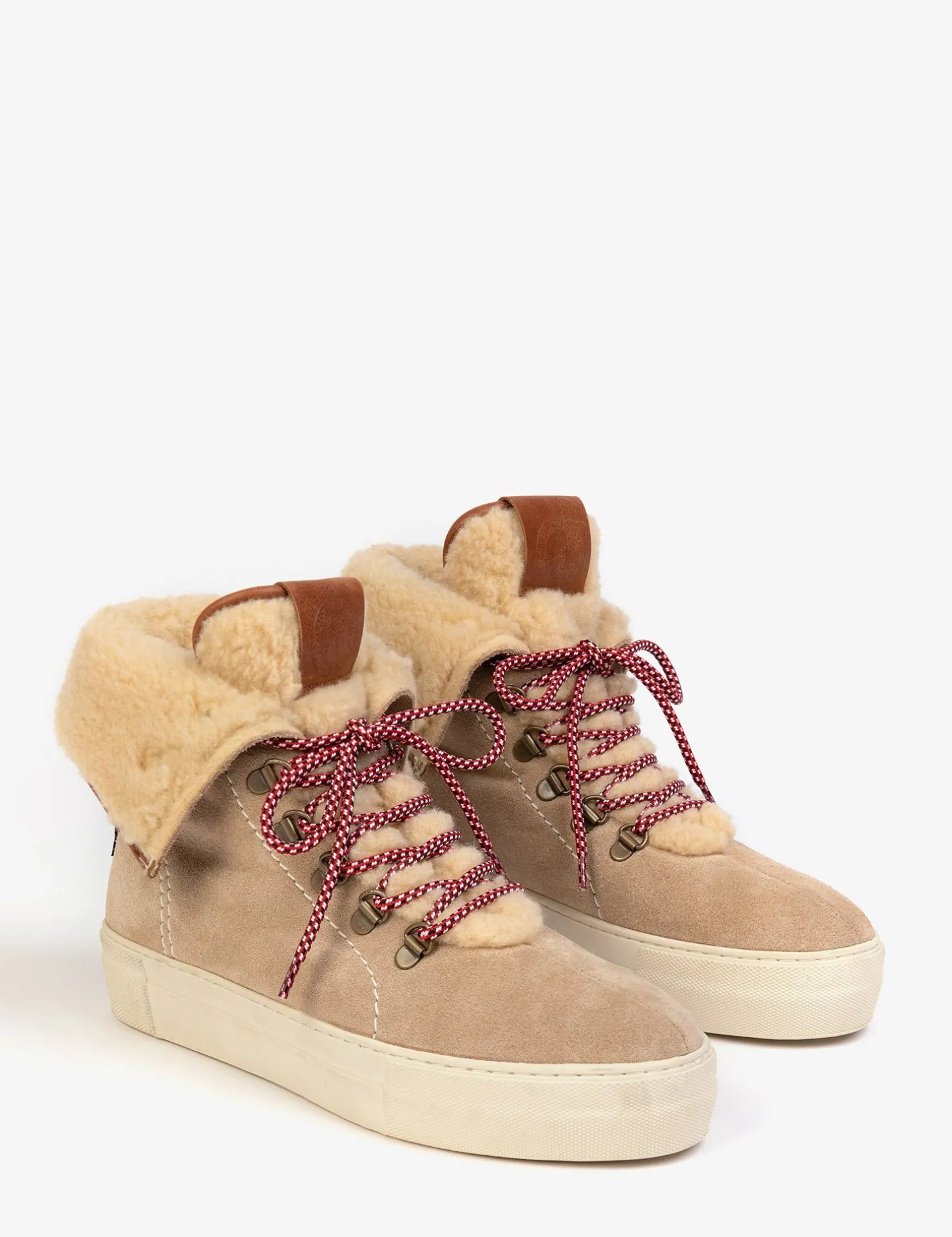 Penelope Chilvers Winter Boots | Lace Up Boots*Phoenix Wool-Lined Suede Boot