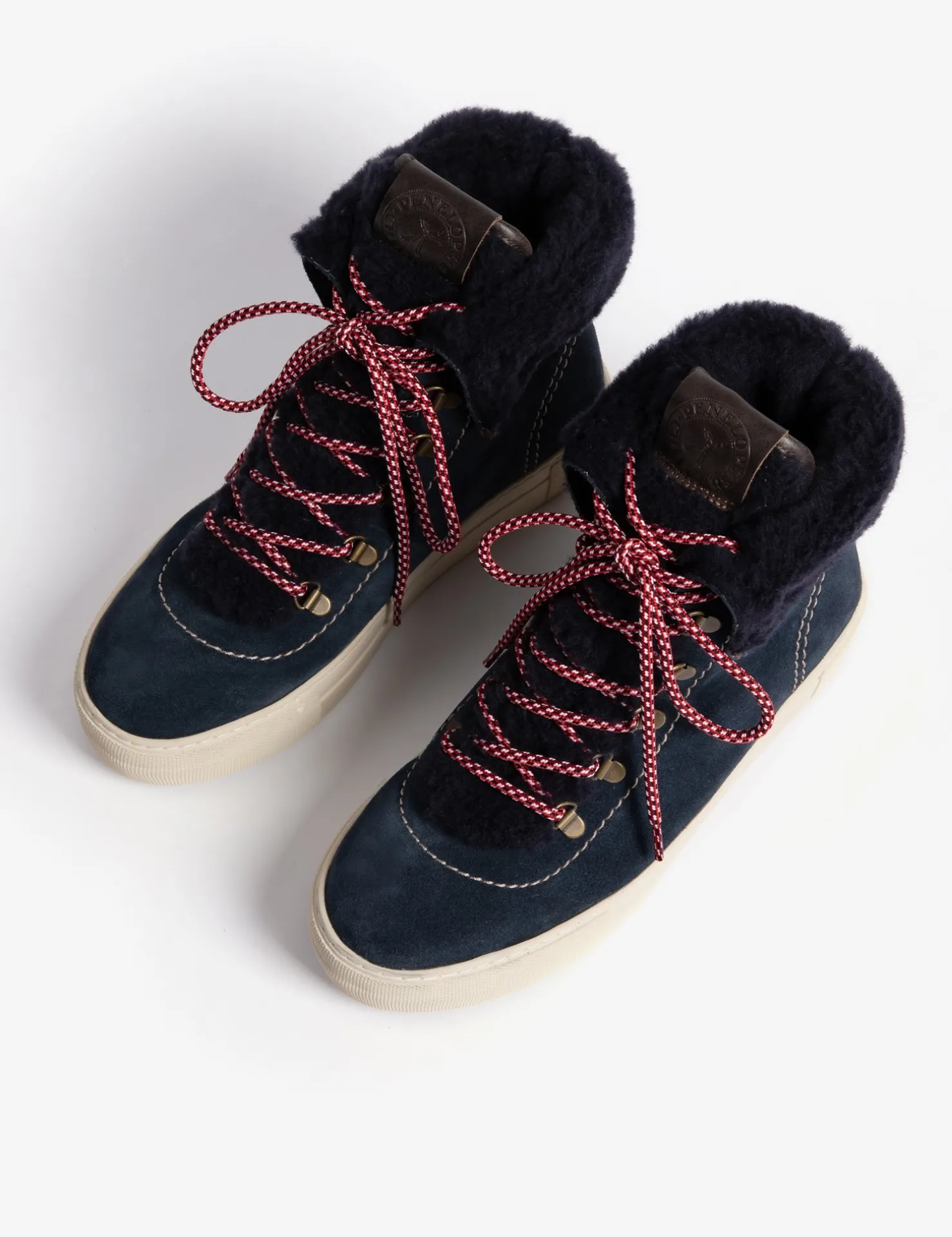 Penelope Chilvers Lace Up Boots | Wool & Shearling*Phoenix Wool-Lined Suede Boot