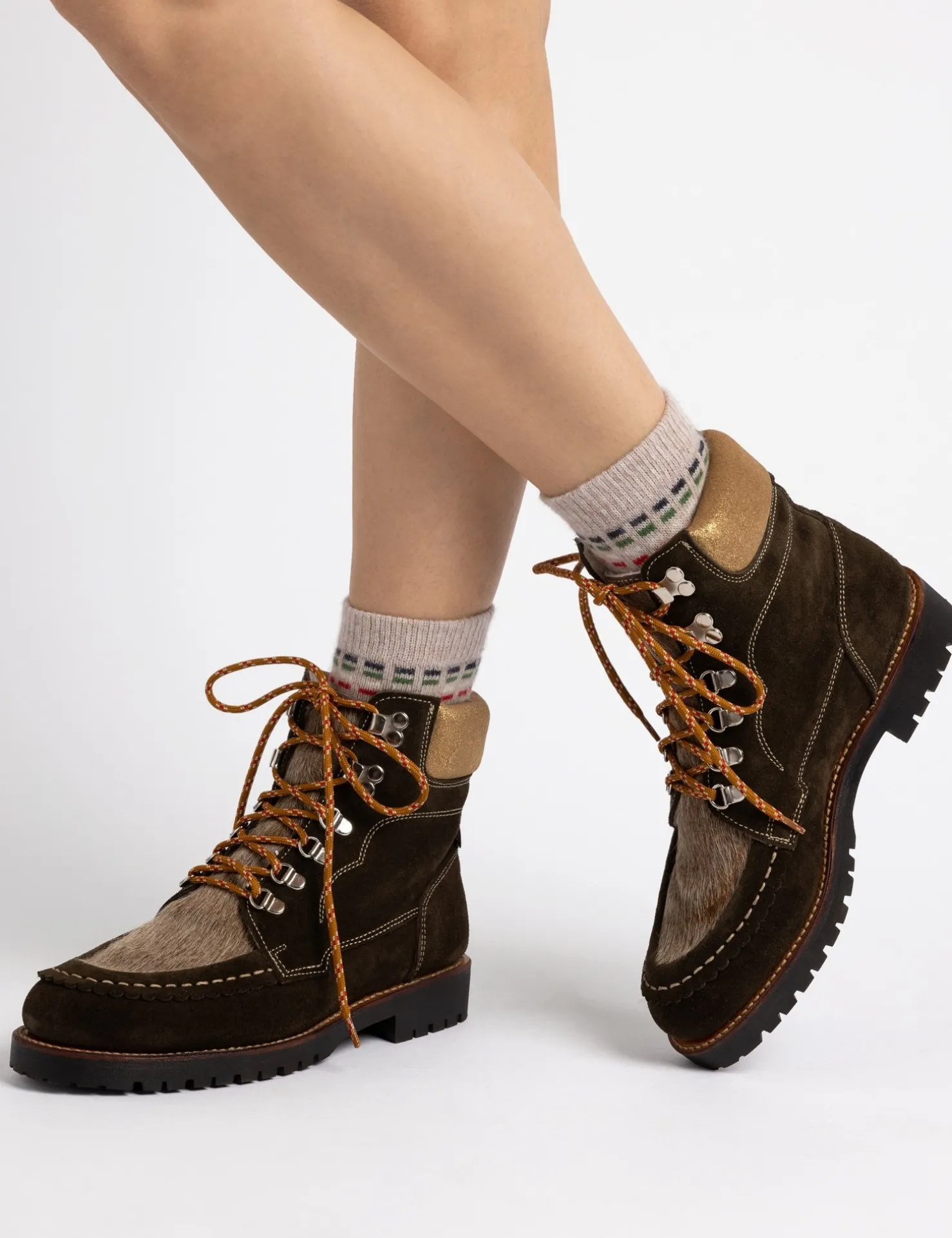 Penelope Chilvers Winter Boots | Lace Up Boots*Pioneer Suede Boot