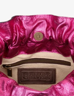 Penelope Chilvers Bags*Puffball Leather Clutch